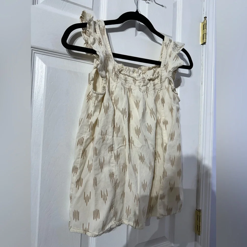 Madwell Women's Patterned Flowy Tank Top (XS) - Picture 3 of 13